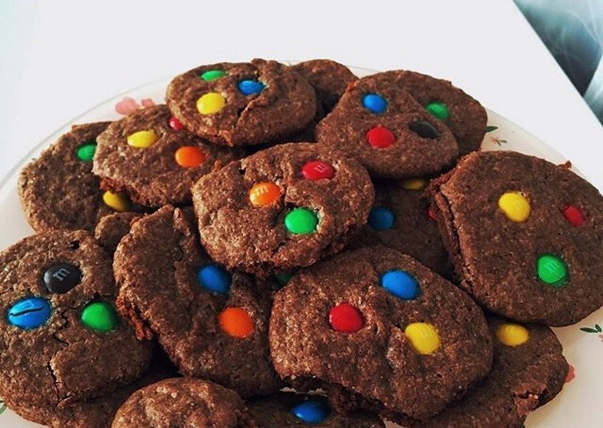 Печенье m&m