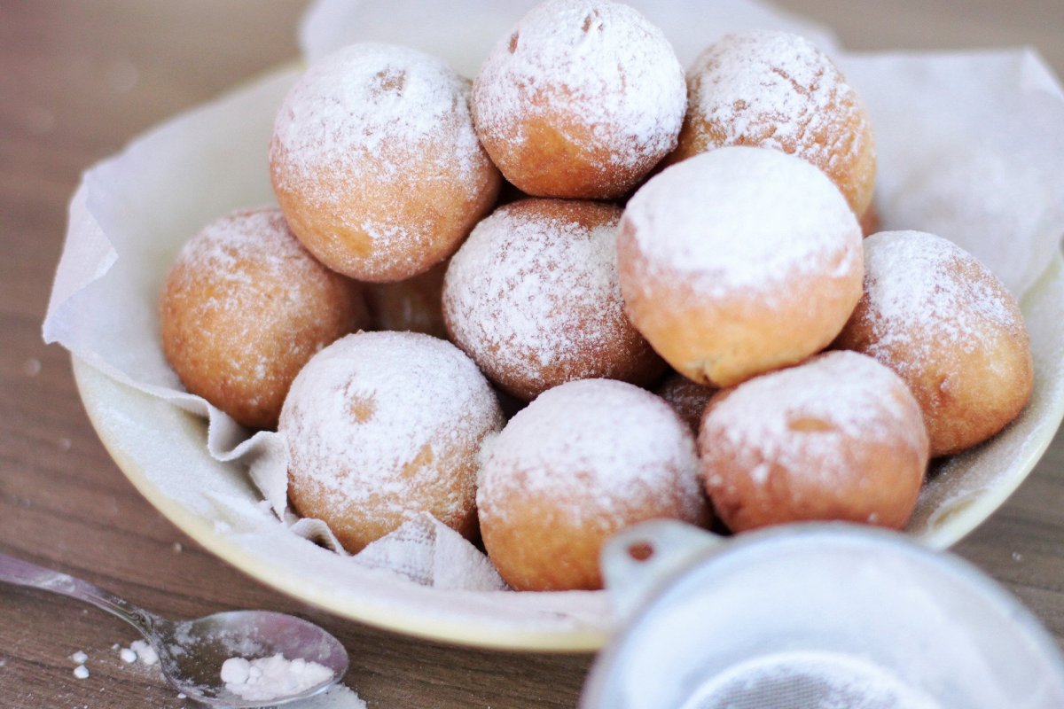 Пончики из манной крупы