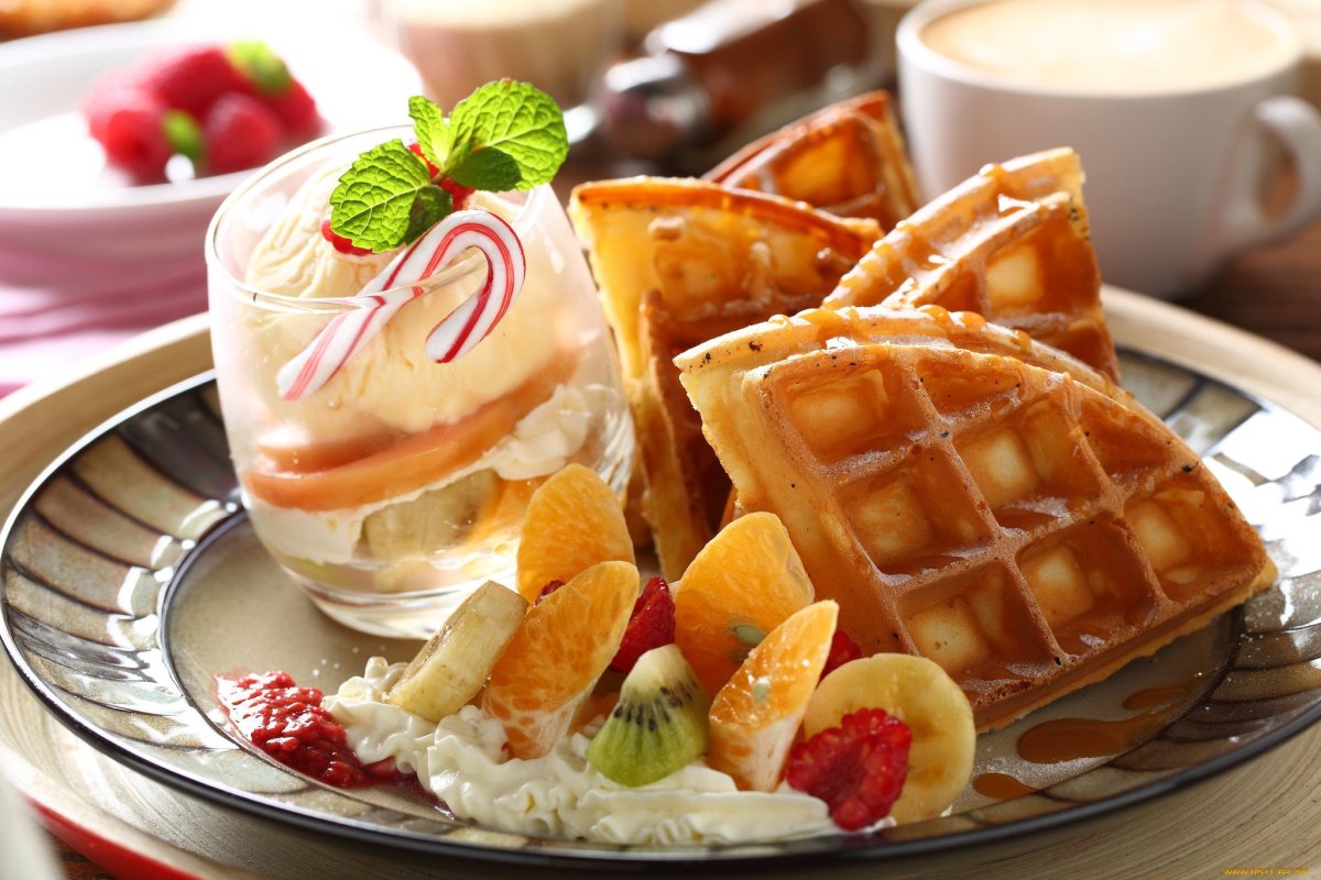 Бельгийские вафли Bubble Waffle