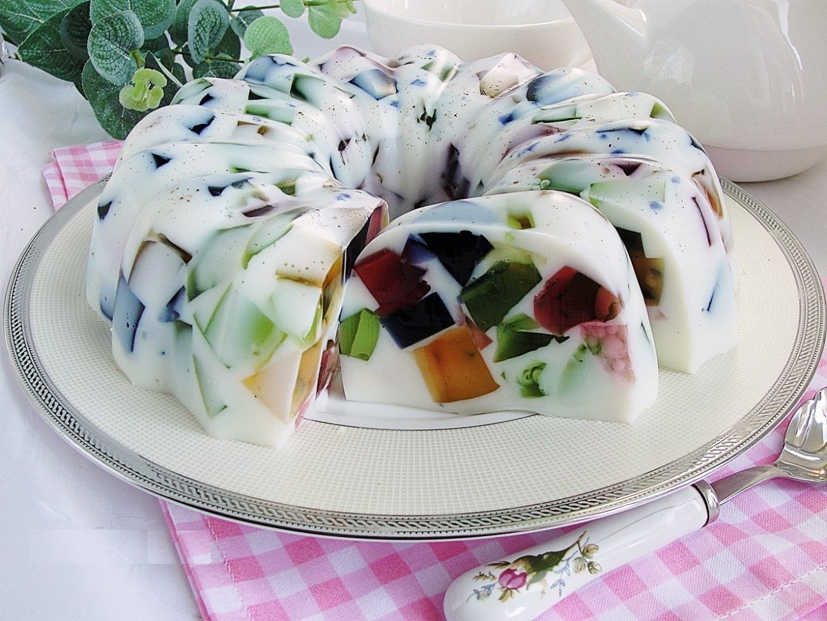 ЖЕЛЕЙНЫЙ торт из киви