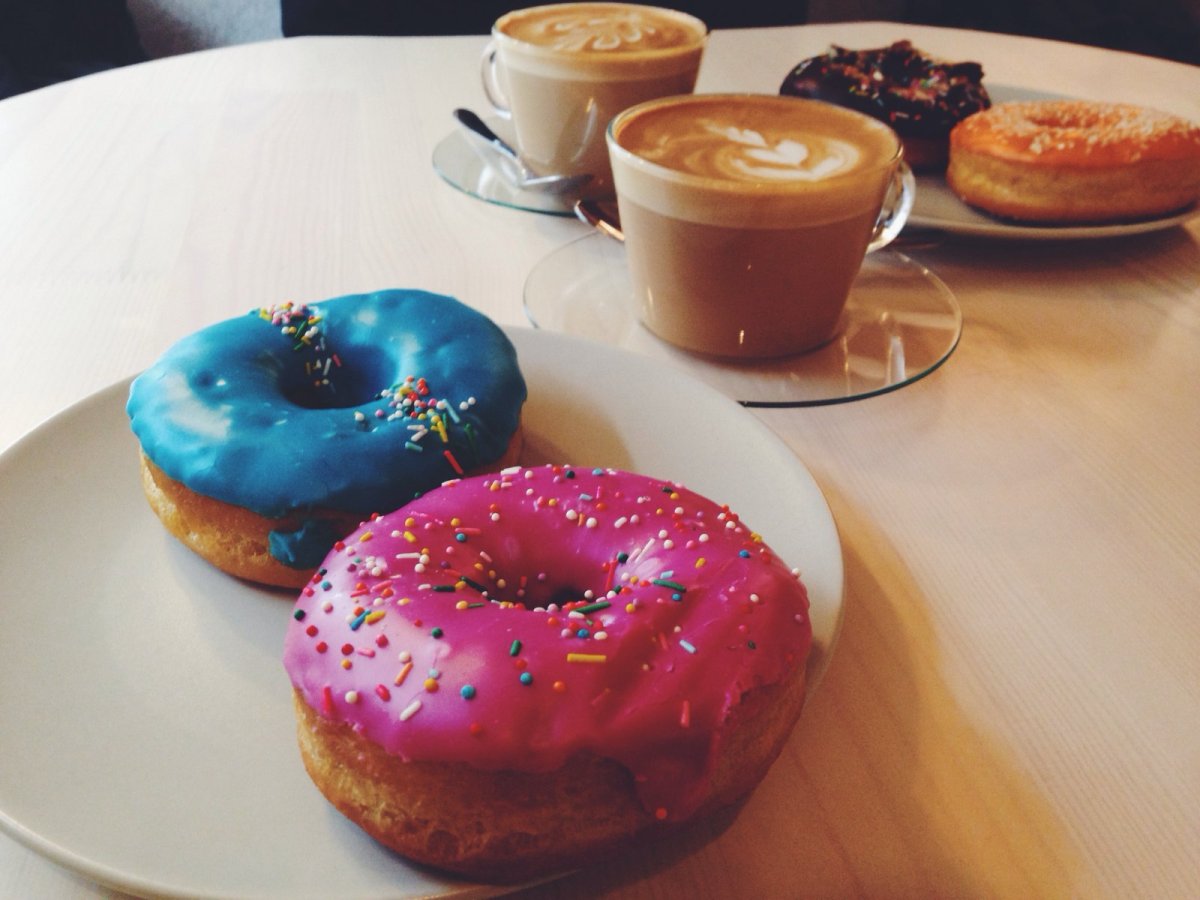 Пончики с глазурью Dunkin Donuts