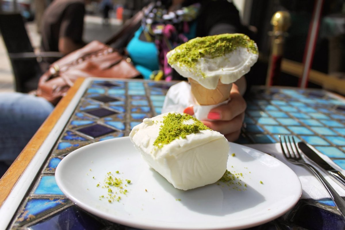 Мороженое из козьего молока МАРИАЙС