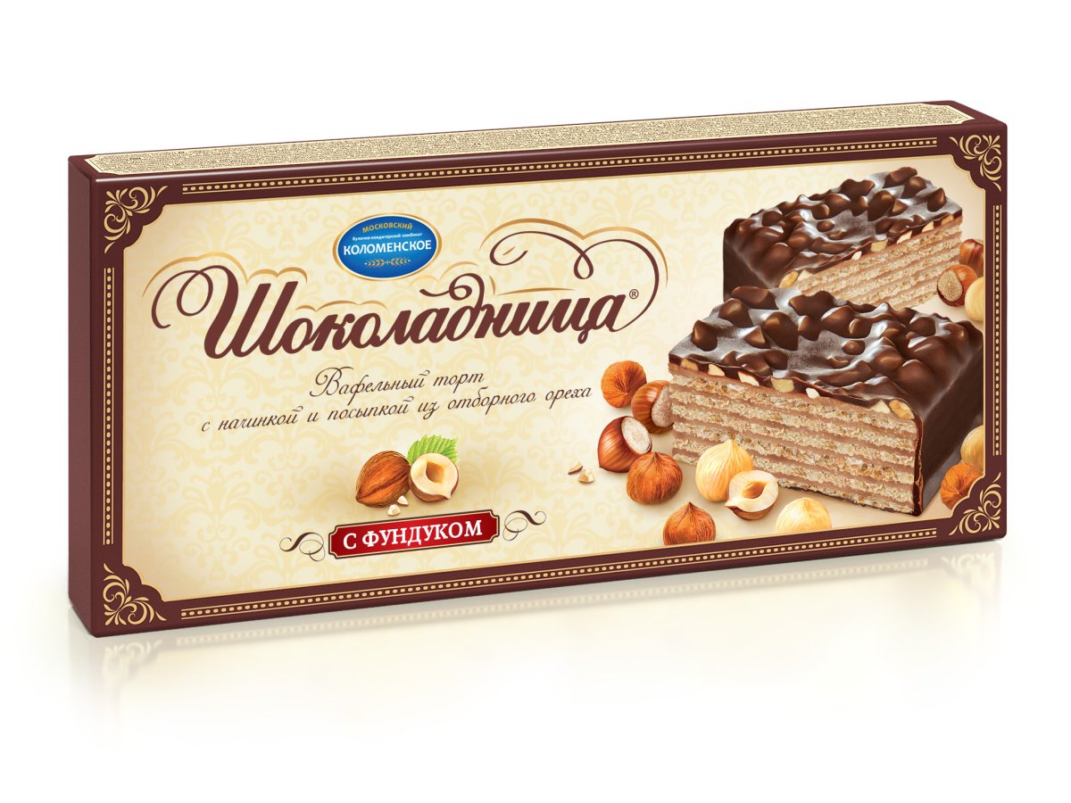 Торт Шоколадница с фундуком 270г