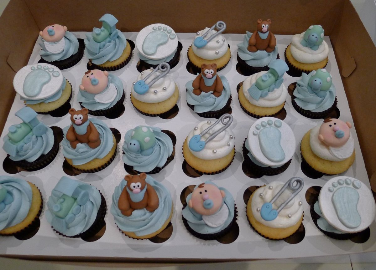 Капкейки Baby Shower