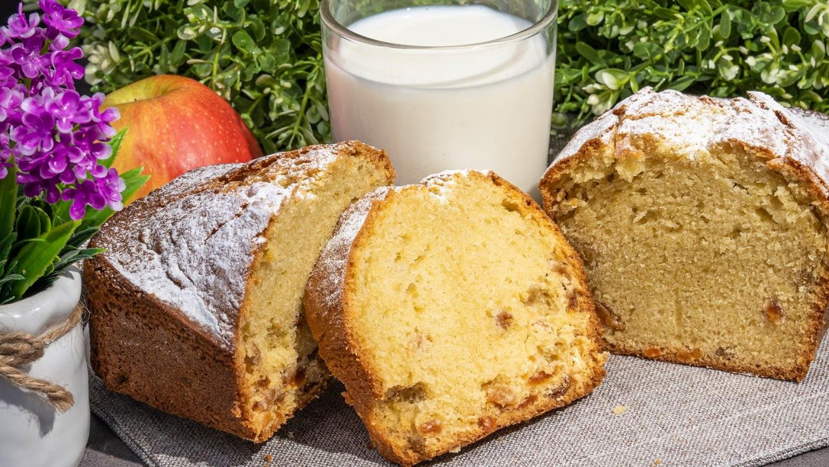 Кекс с джемом