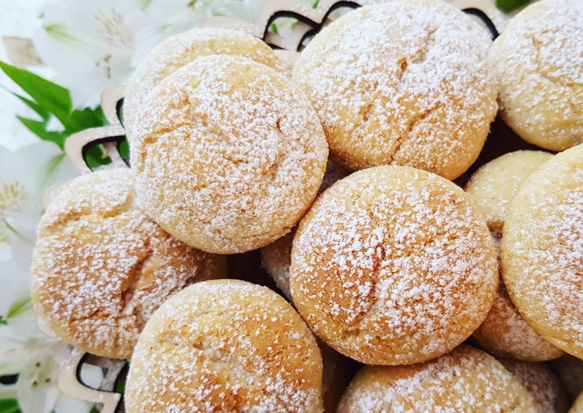 Пасхальное творожное печенье