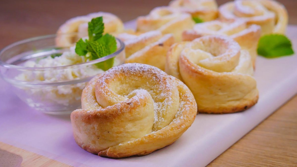 Песочное печенье розочки