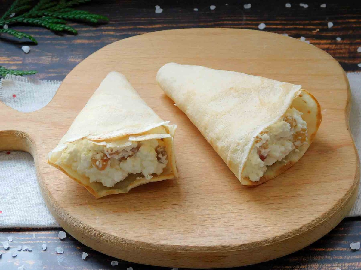 Блинчики конвертиком