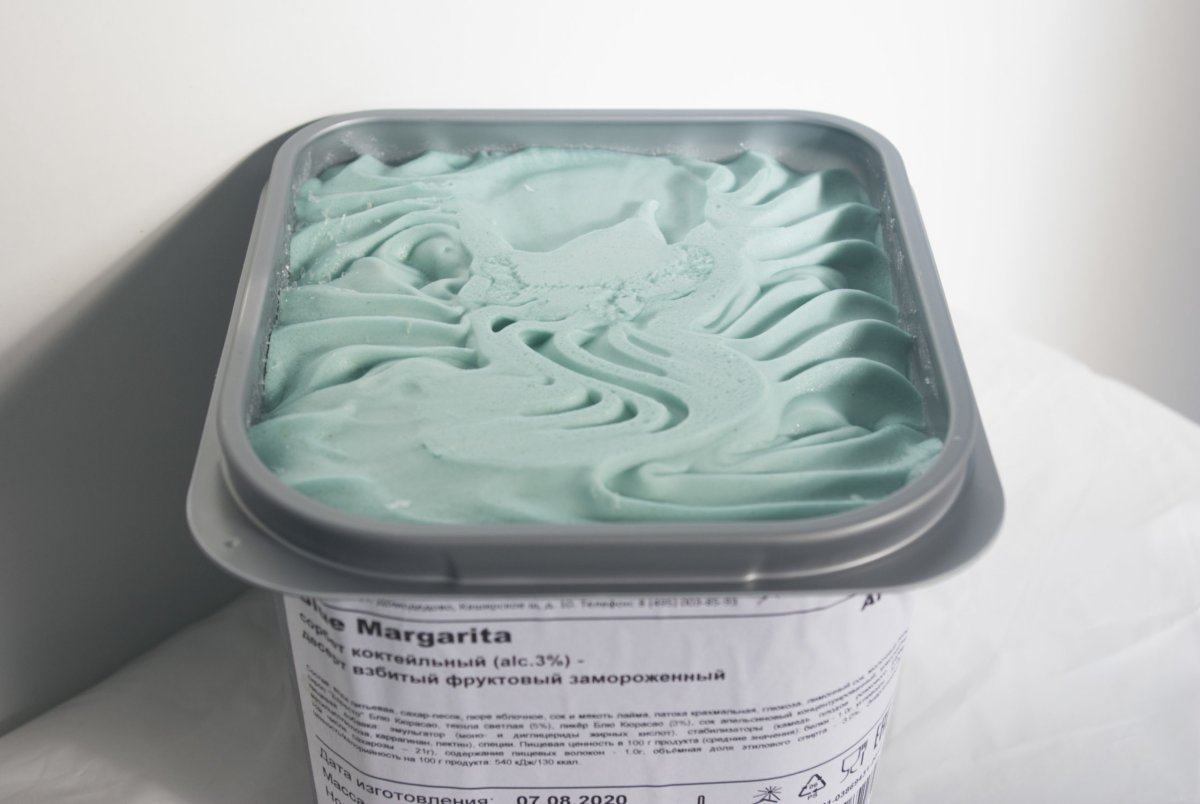 Мороженое с алкоголем