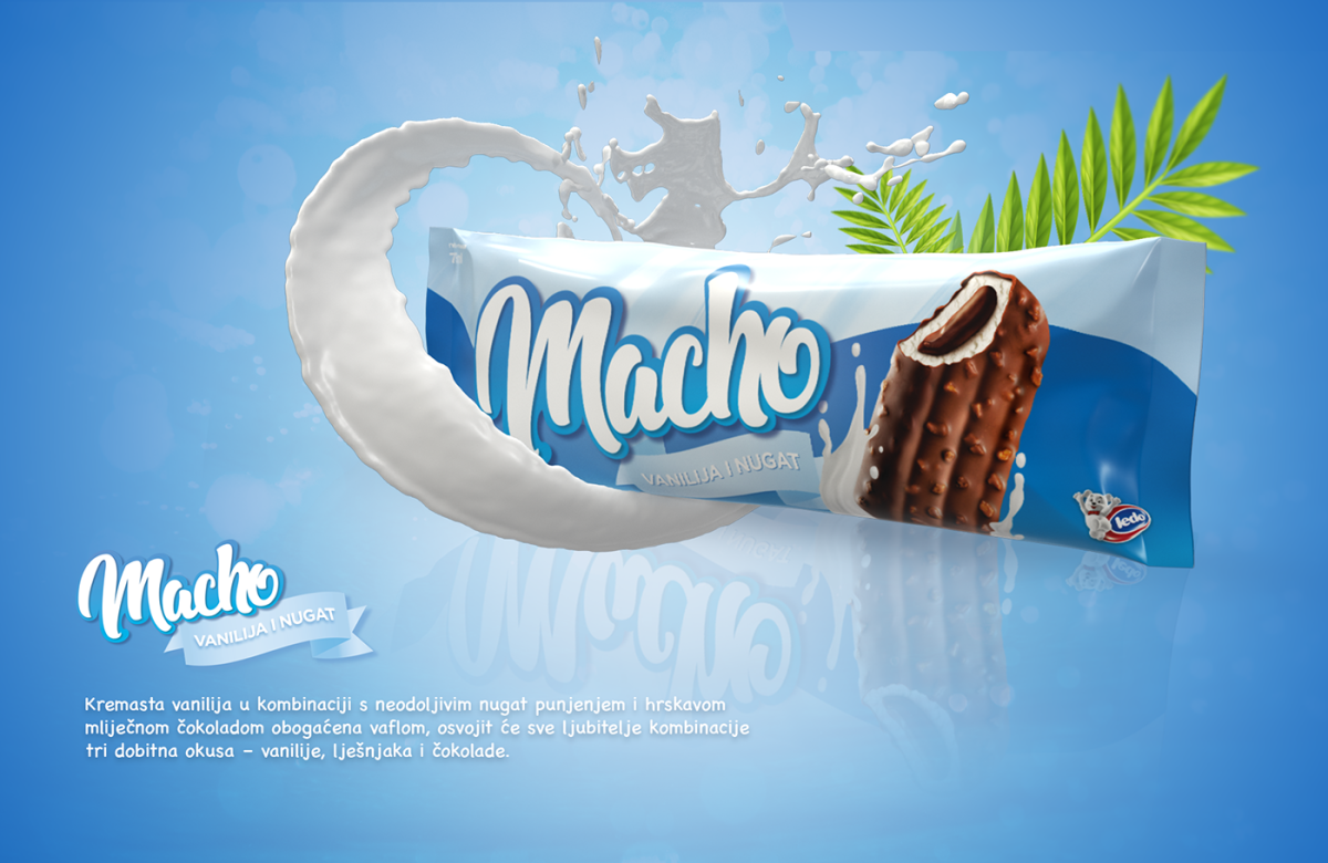 Мороженое Инмарко с маршмеллоу