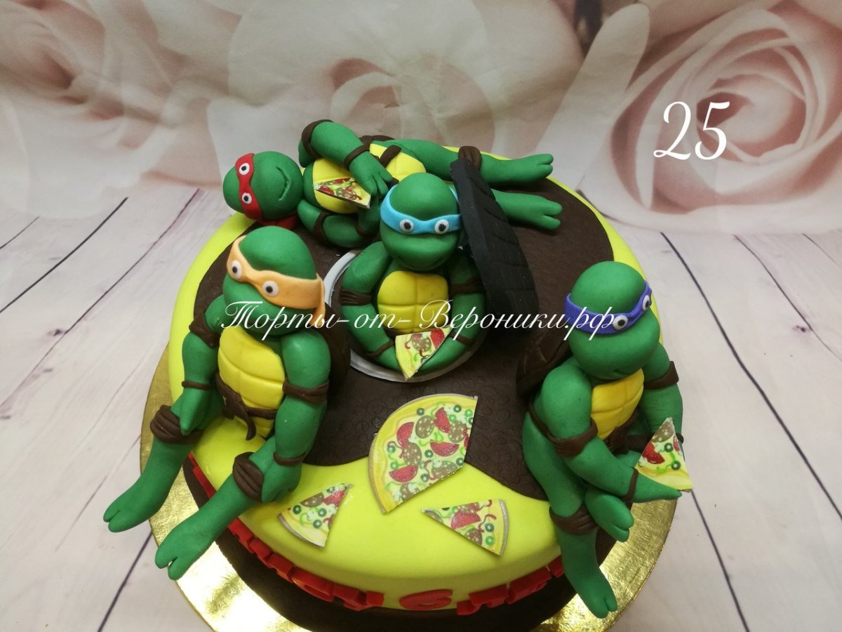 Черепашки ниндзя из глины