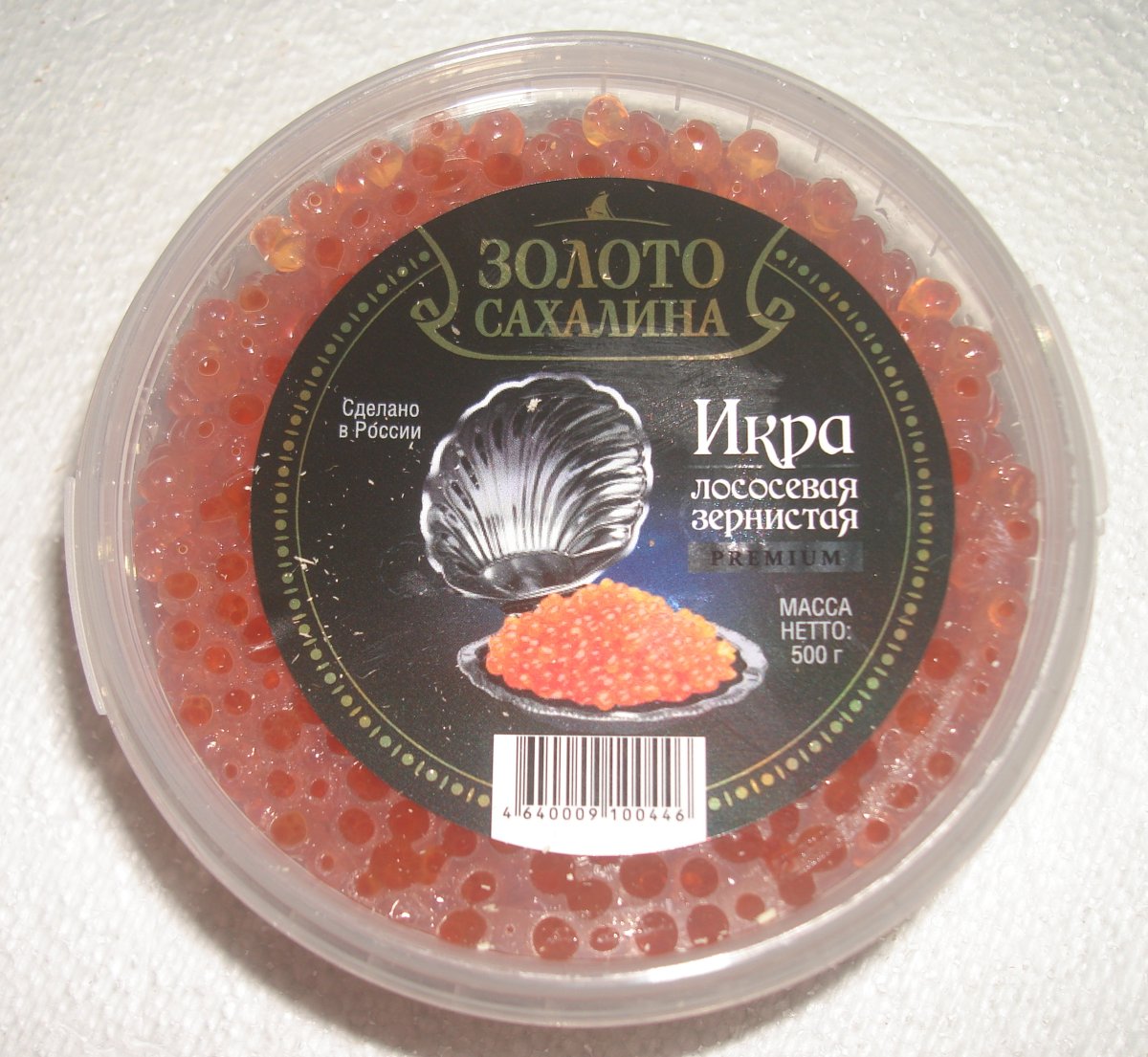 Красная икра и морепродукты