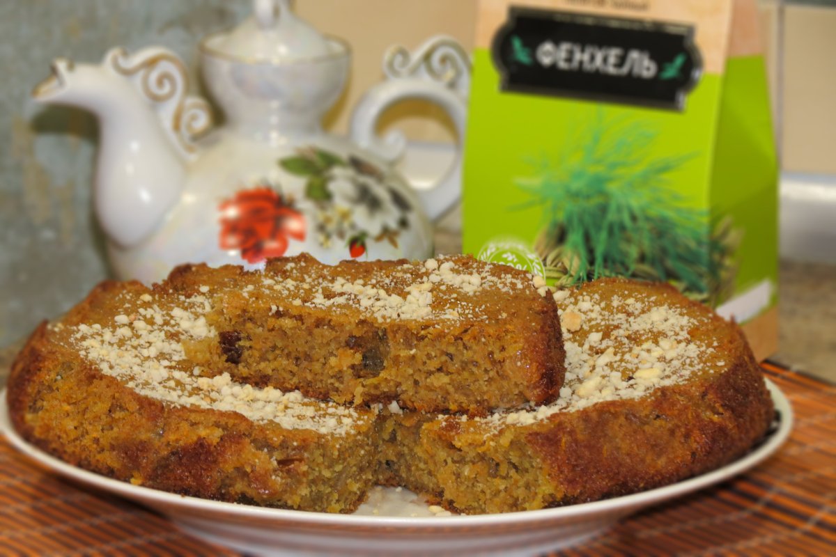 Морковный кекс