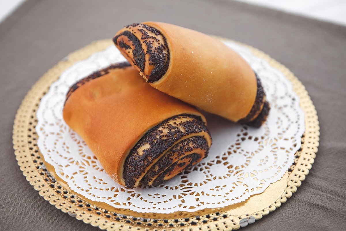 Венская булочка с маком