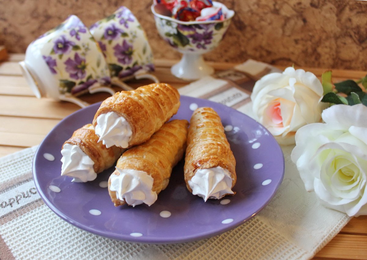 Трубочки с начинкой