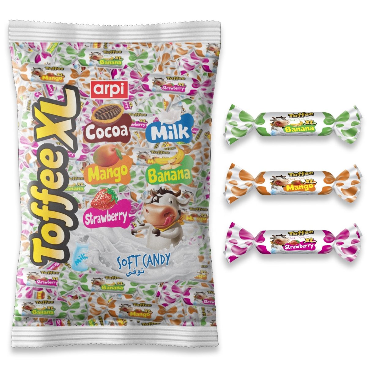 Toffee конфеты жевательные