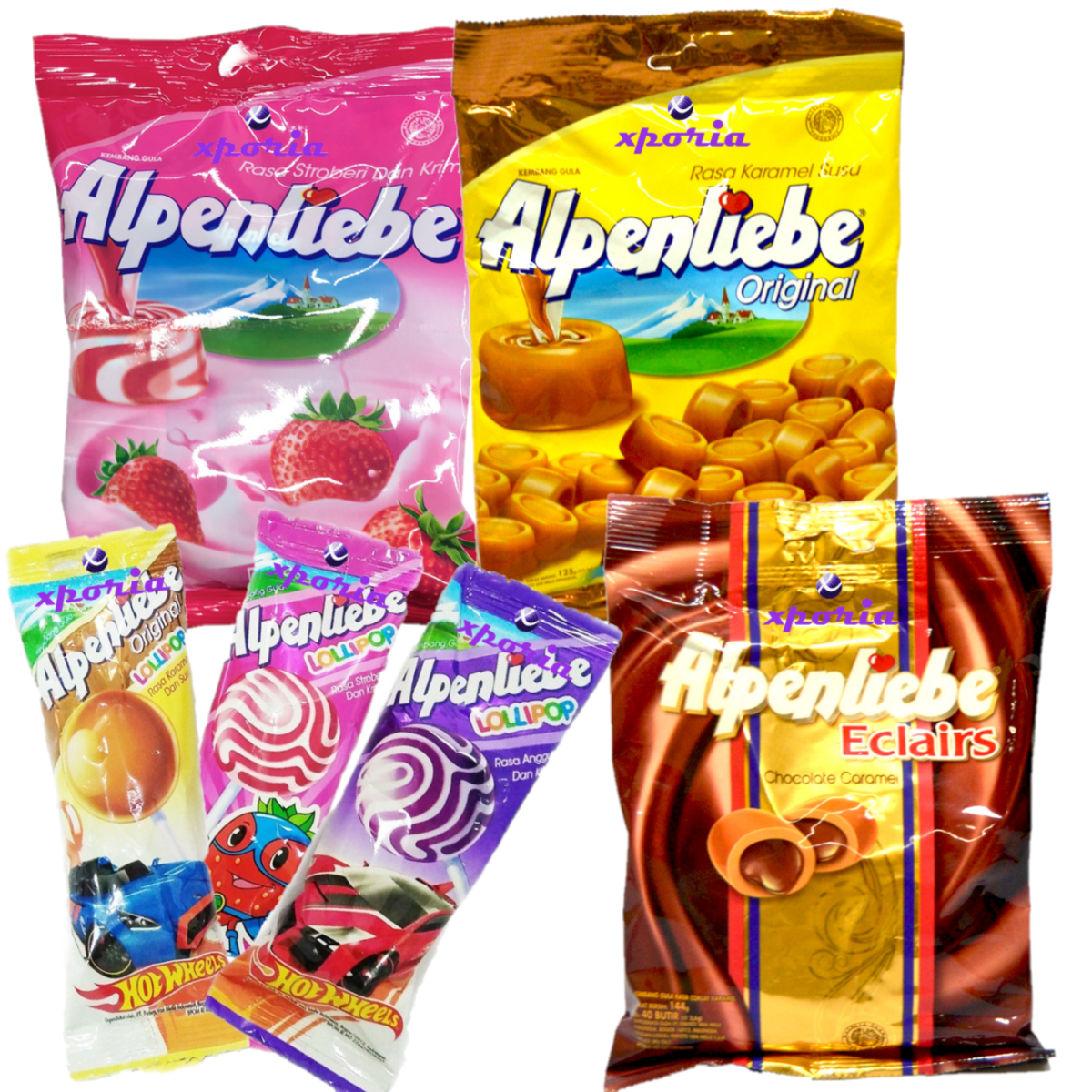 Леденцы Alpenliebe