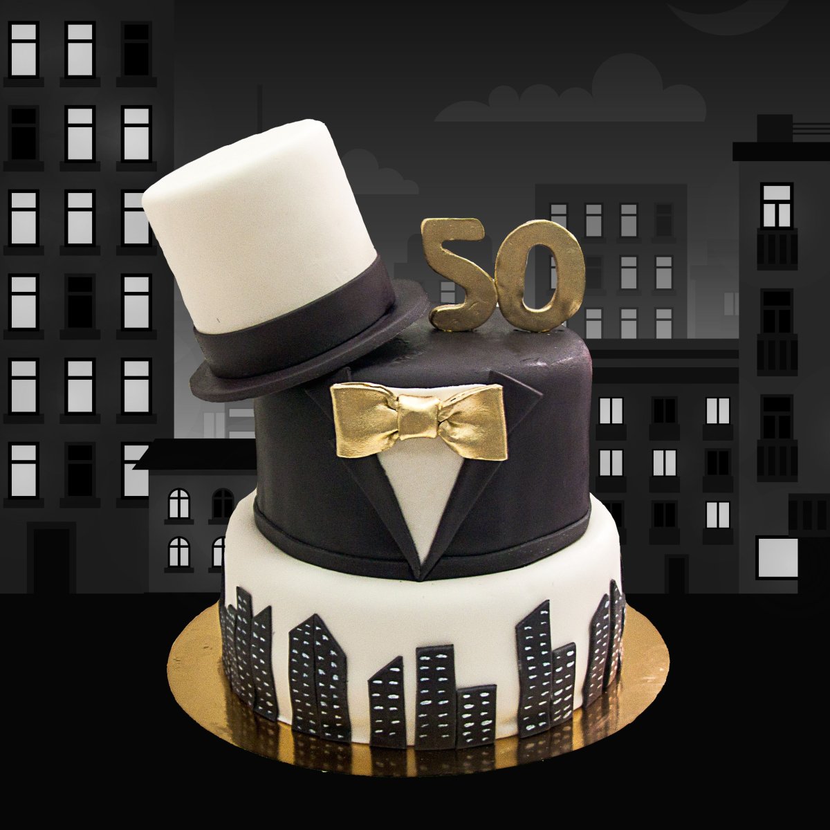 Торт на 50 лет мужчине