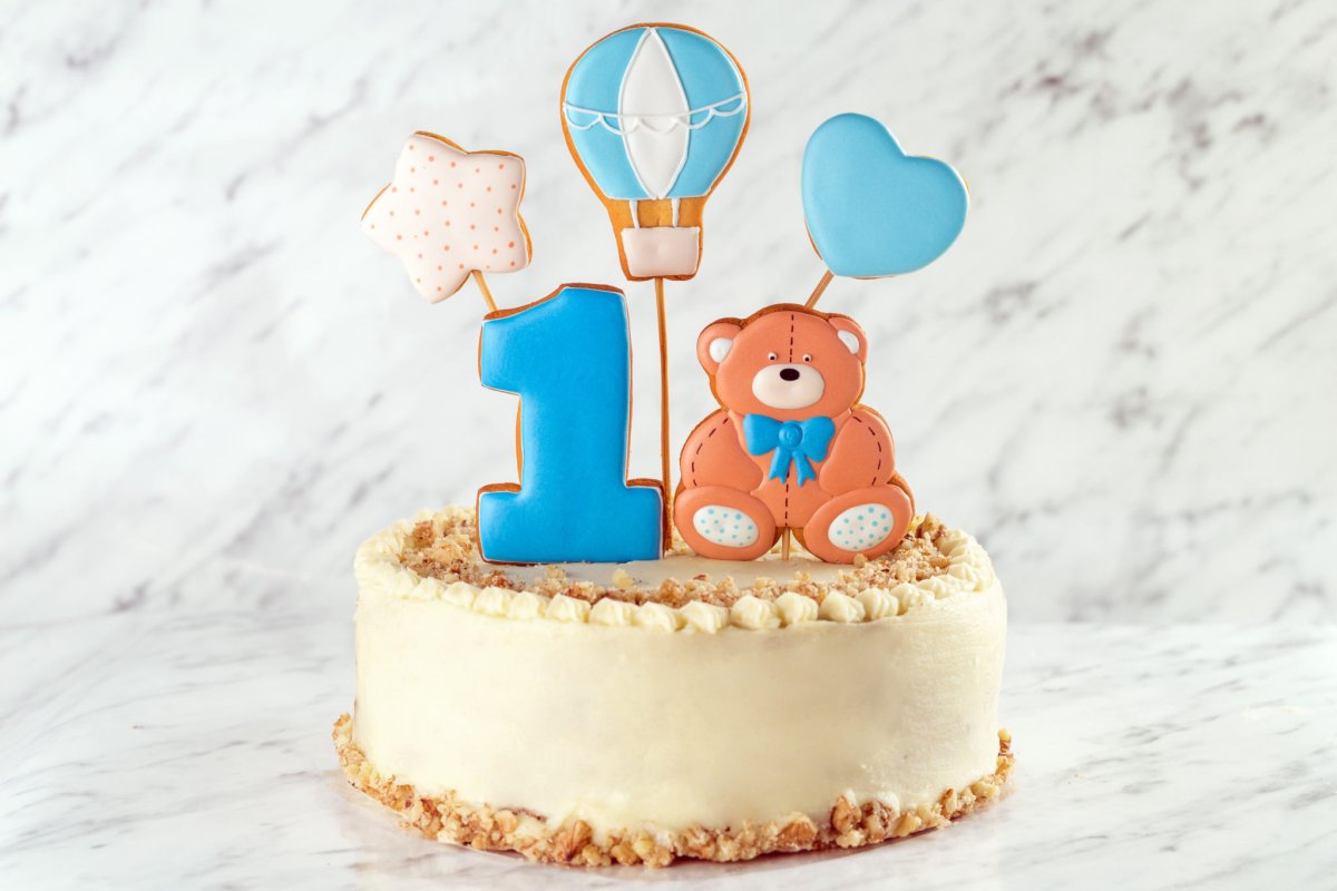 Торт на 1 месяц мальчику