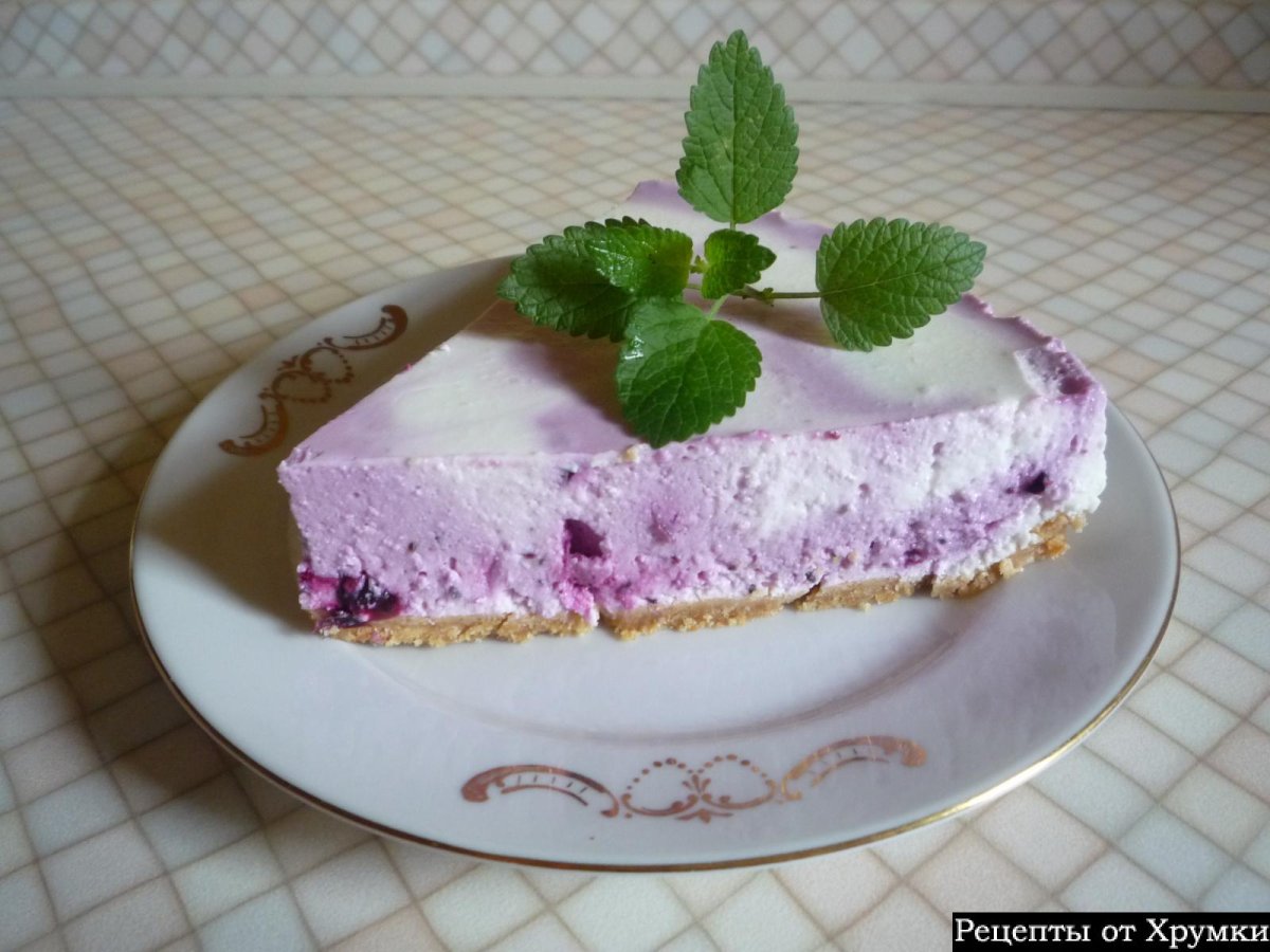 Raw Vegan черничный чизкейк