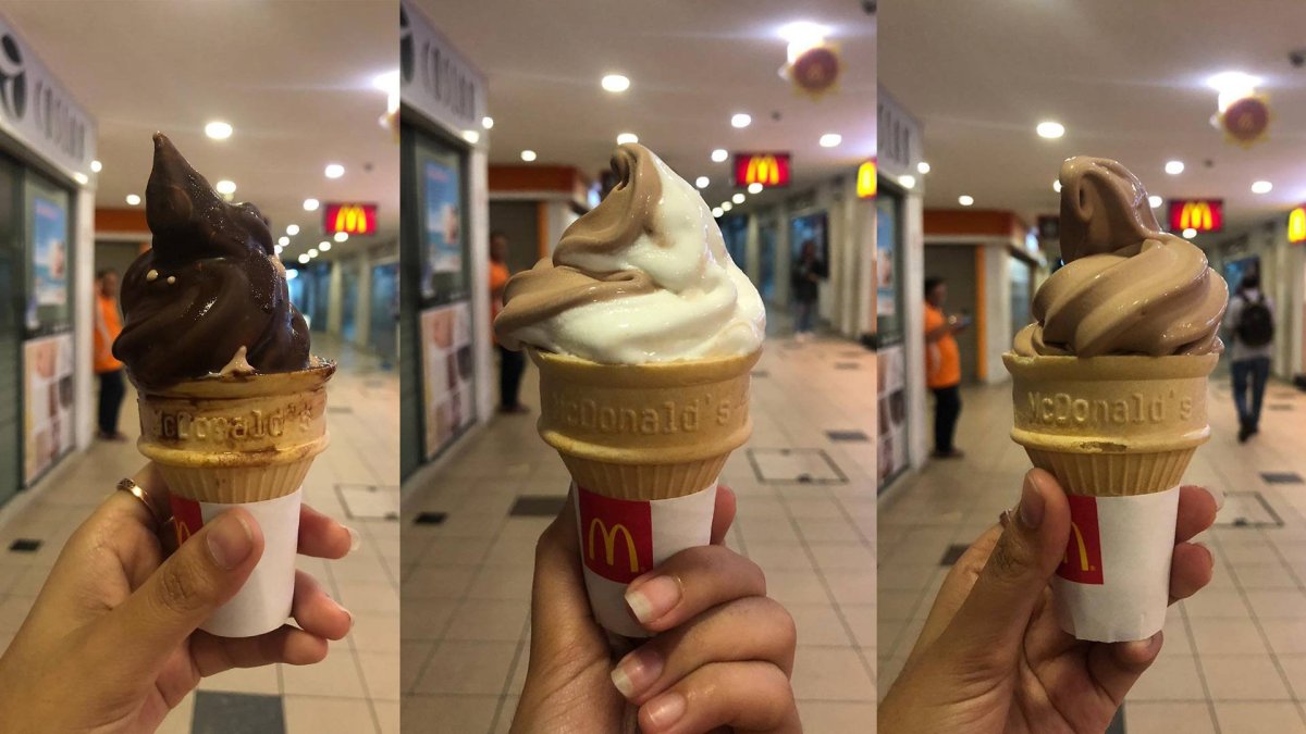 Мороженое Сандей макдональдс