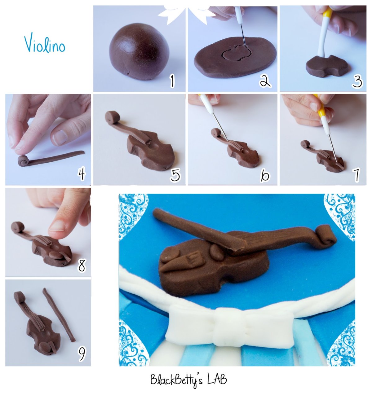 Фигурки из мастики для начинающих