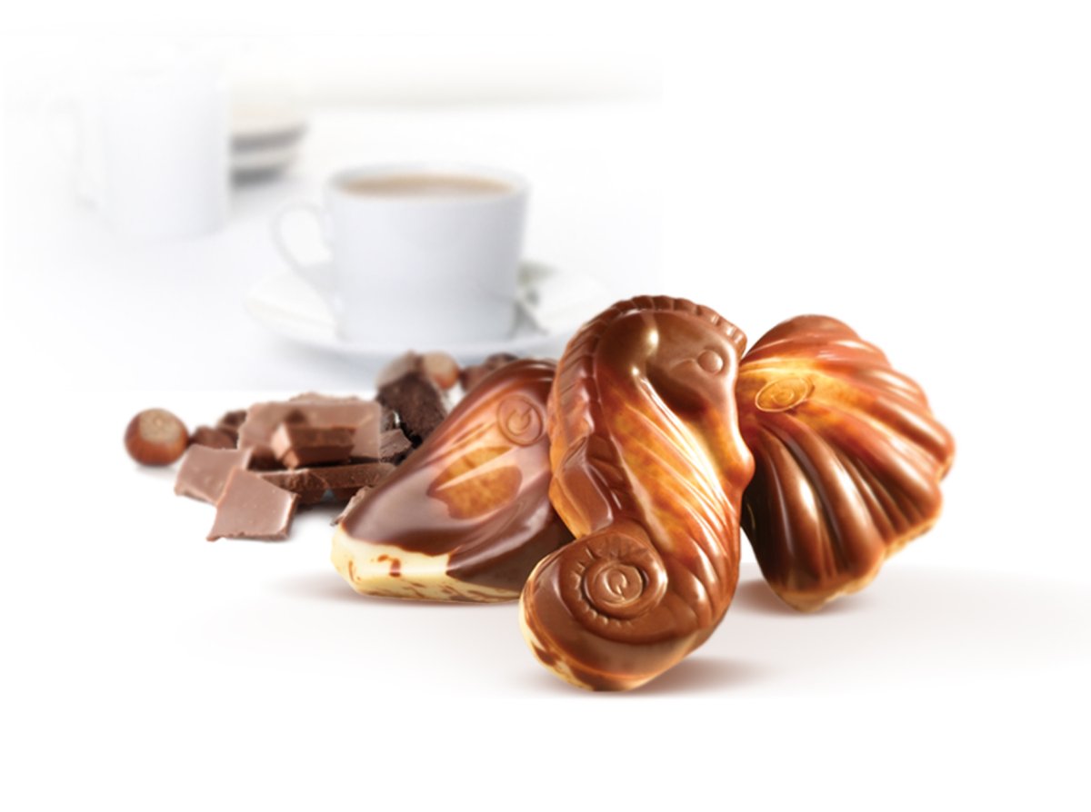 Конфеты Belgian ракушки Chocolates морские