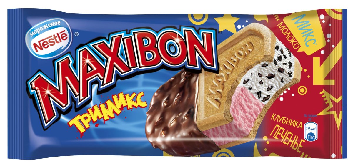Мороженое Nestle Maxibon страчателла