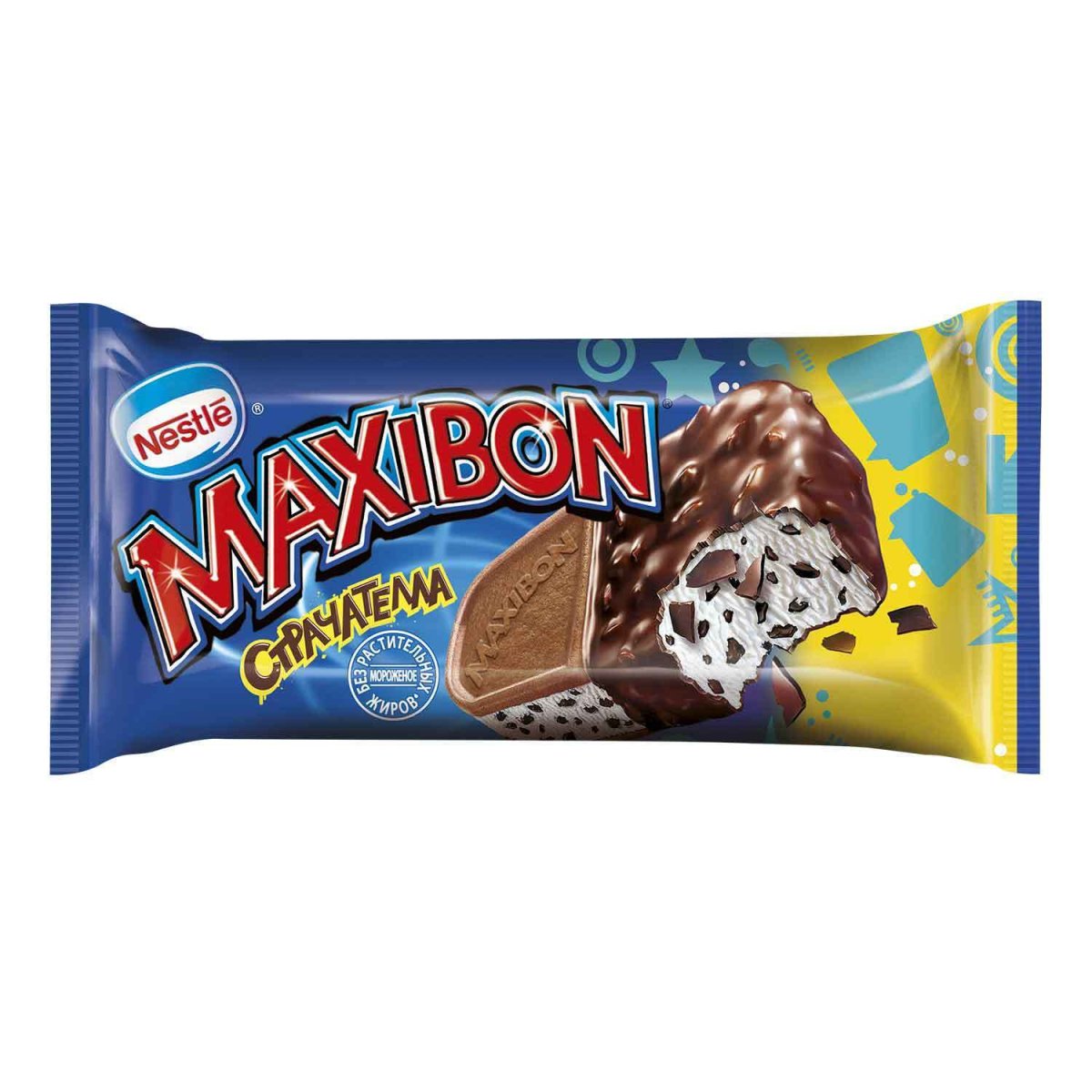 MAXIDUO мороженое страчателла