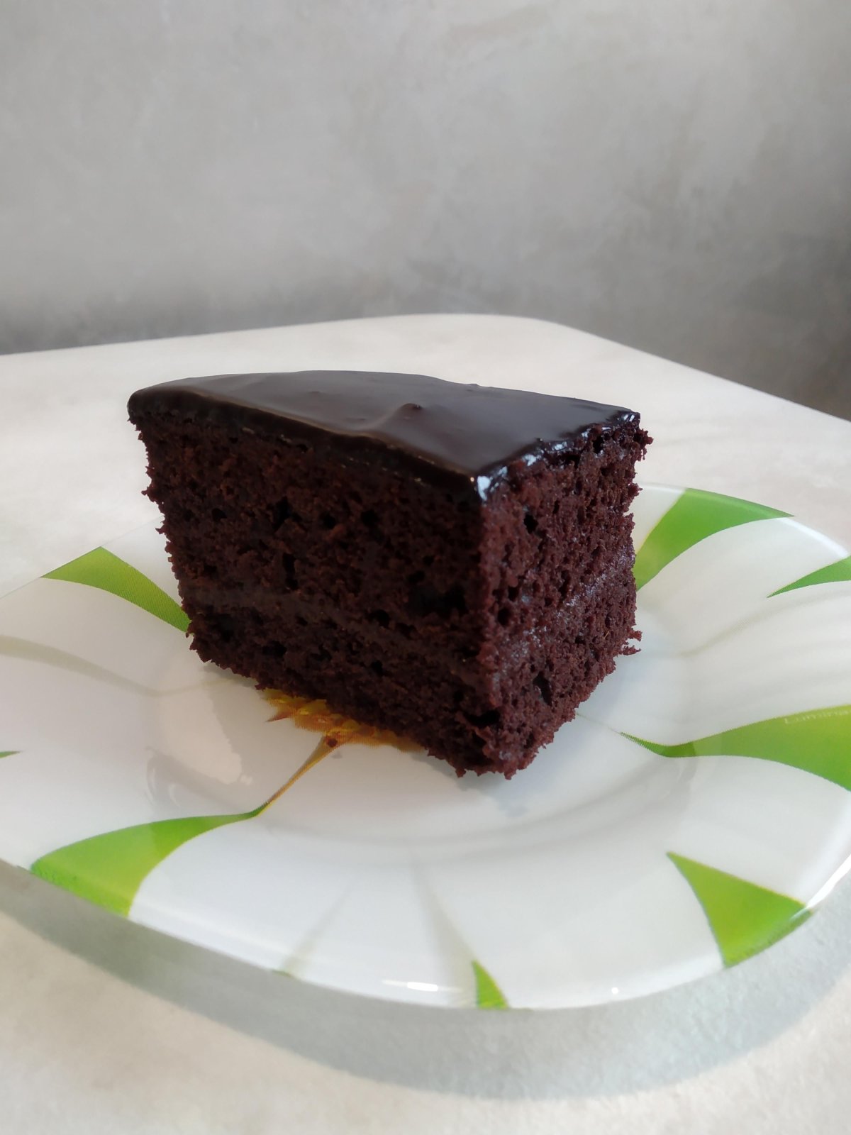 Торт с маскорпонеи бананами