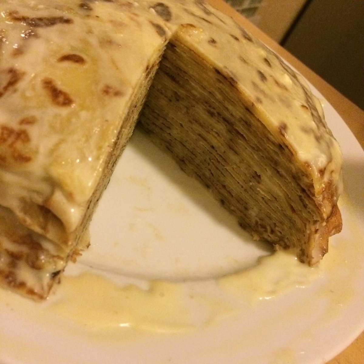 Блинный торт Маковка