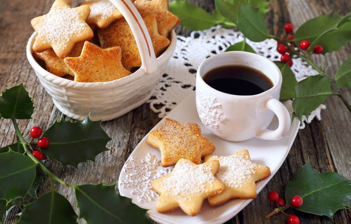 Кофе и печеньки