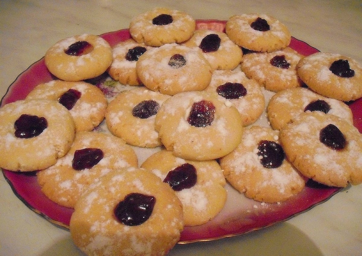 Печенье с конфитюром