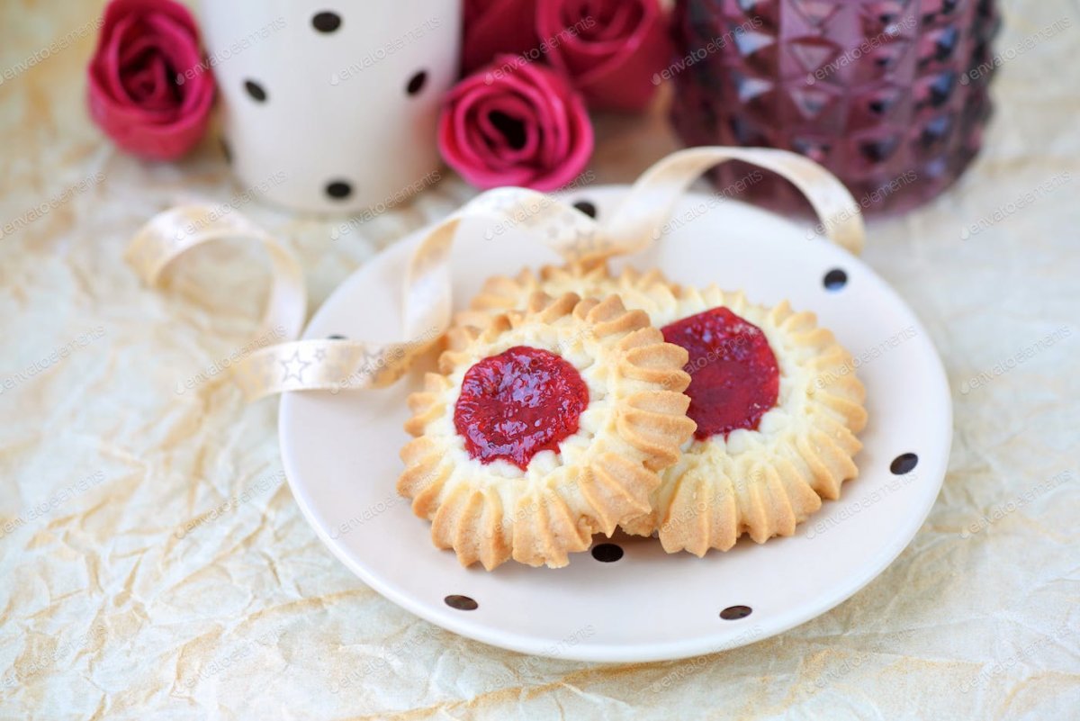 Печенье с джемом