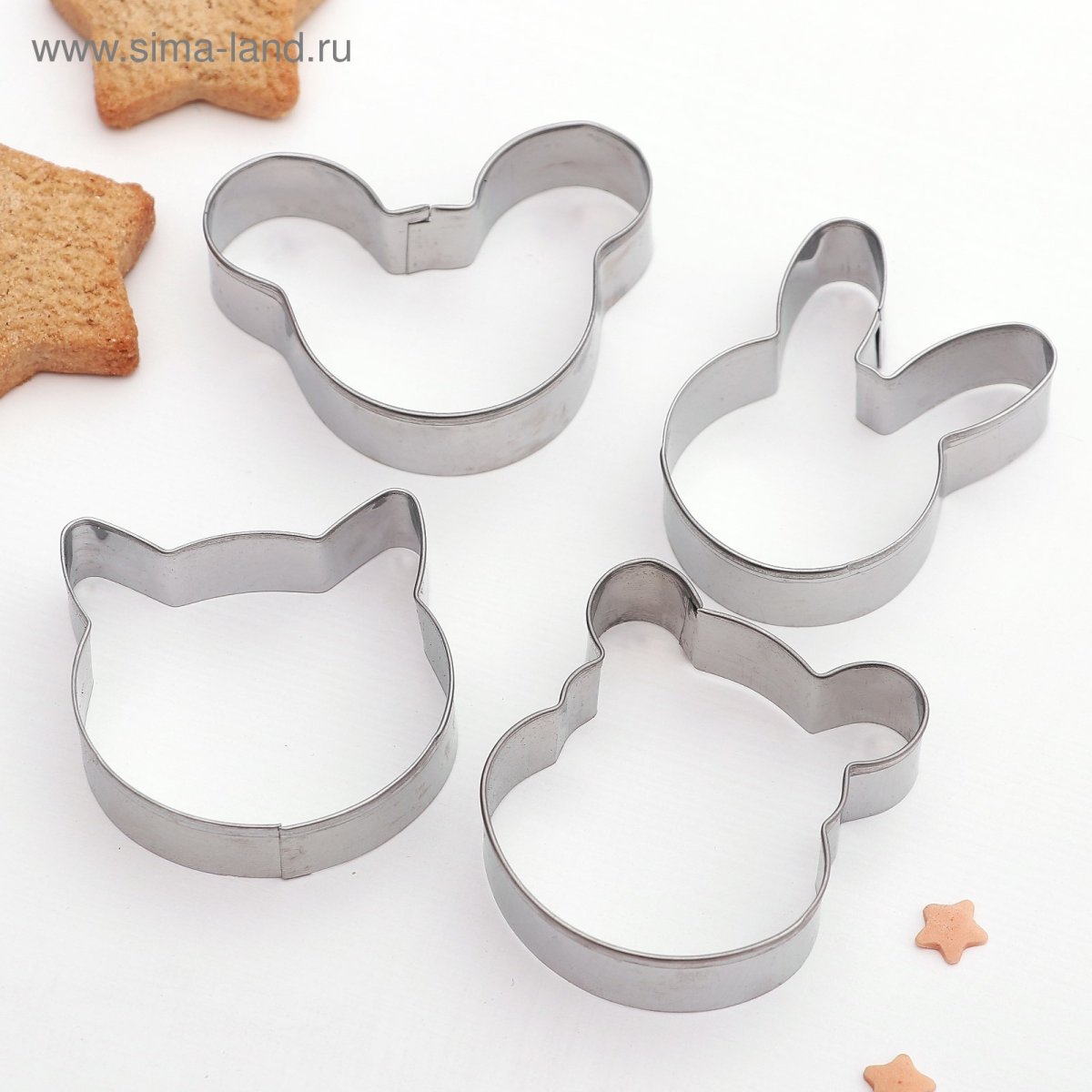 Формочки для вырезания печенья новогодние