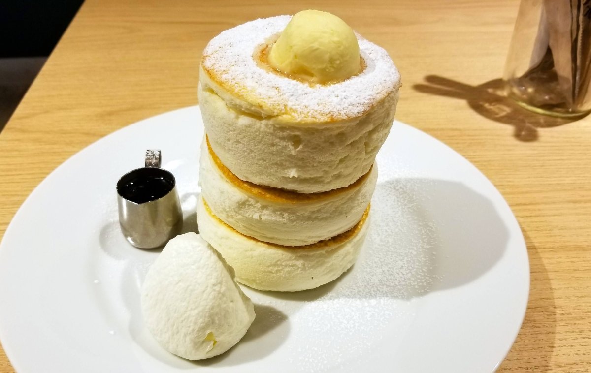 Fluffy fluffy японские панкейки