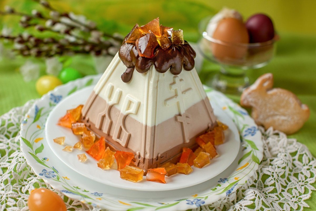 Творожные Пасхи калория царские