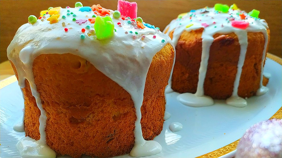 Кулич без дрожжей