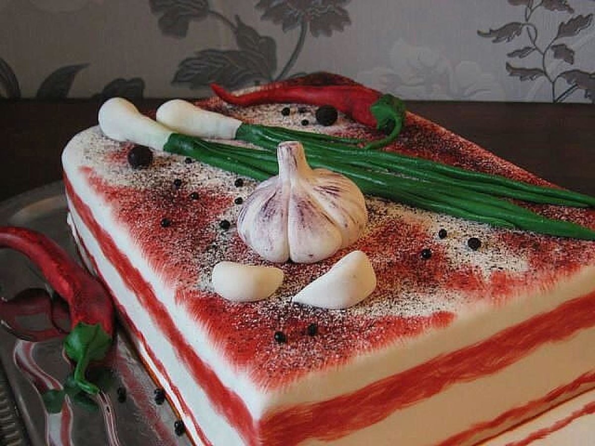 Мясной торт