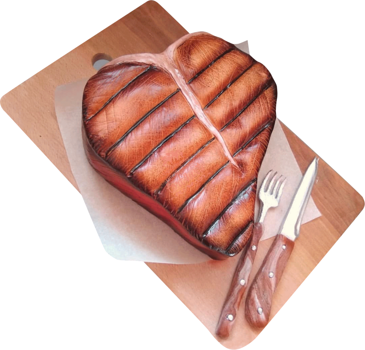 Стейк из мастики