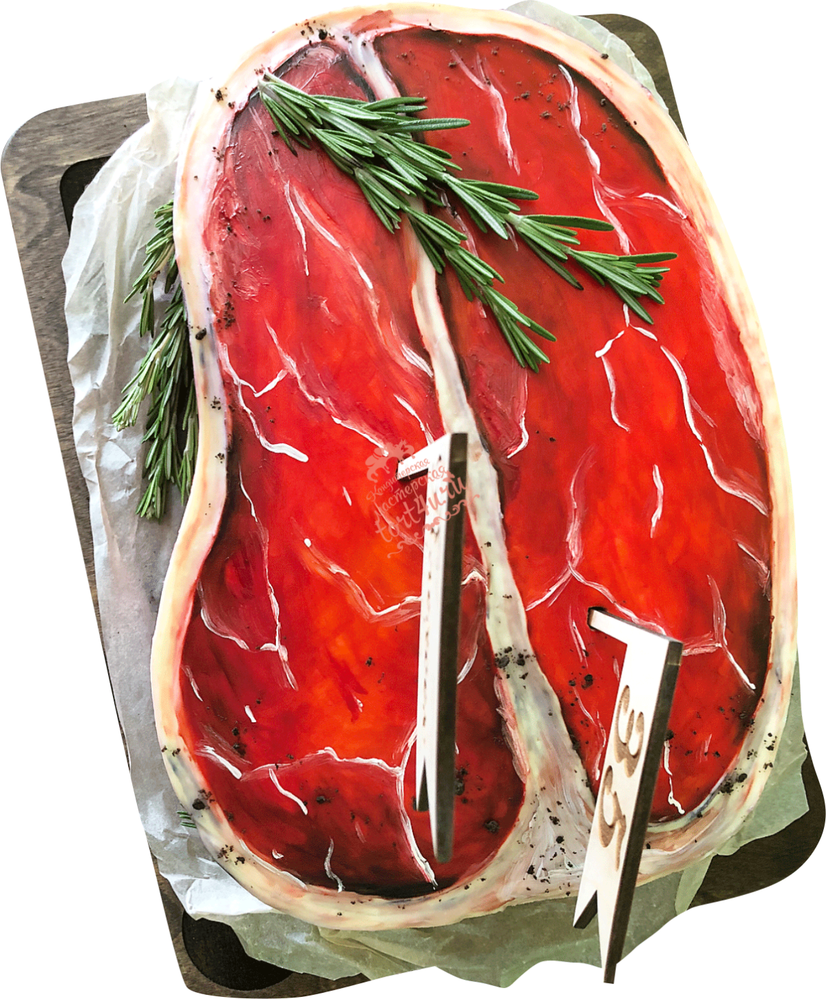 Торт из сала