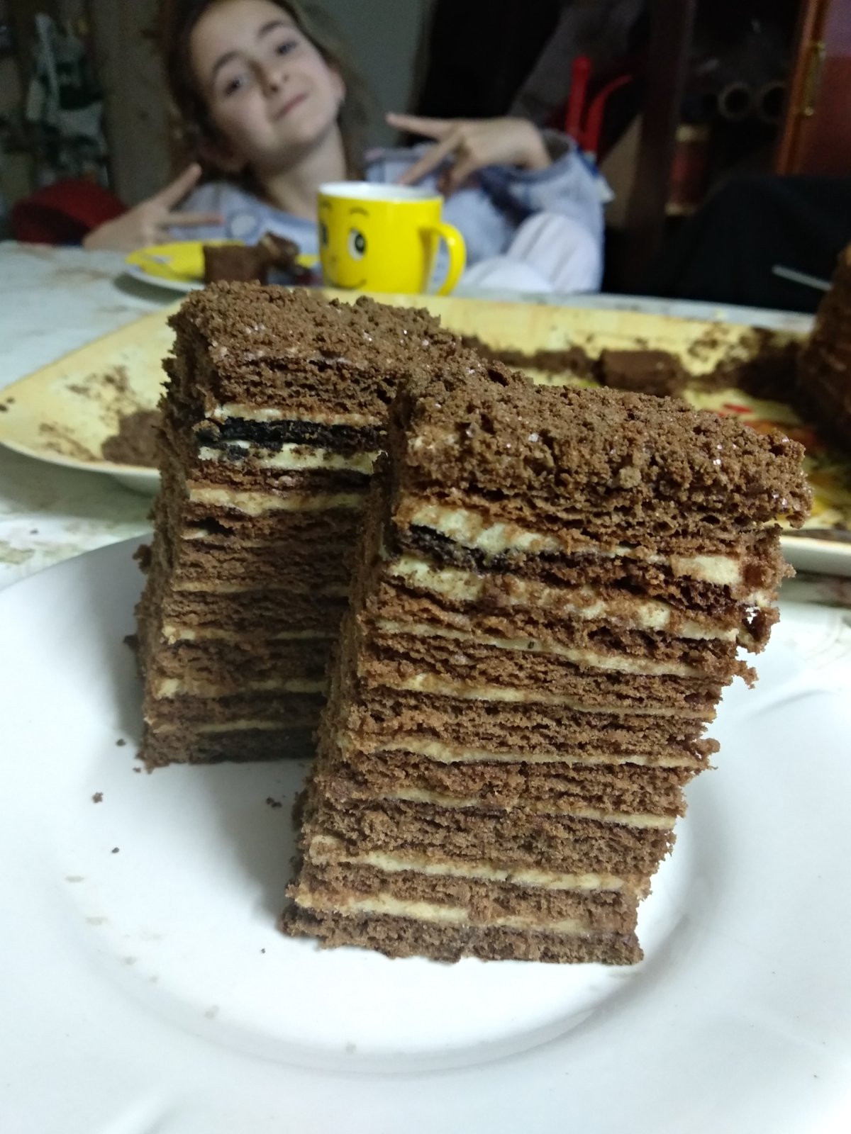 Пирожное медовик Солнечная Долина