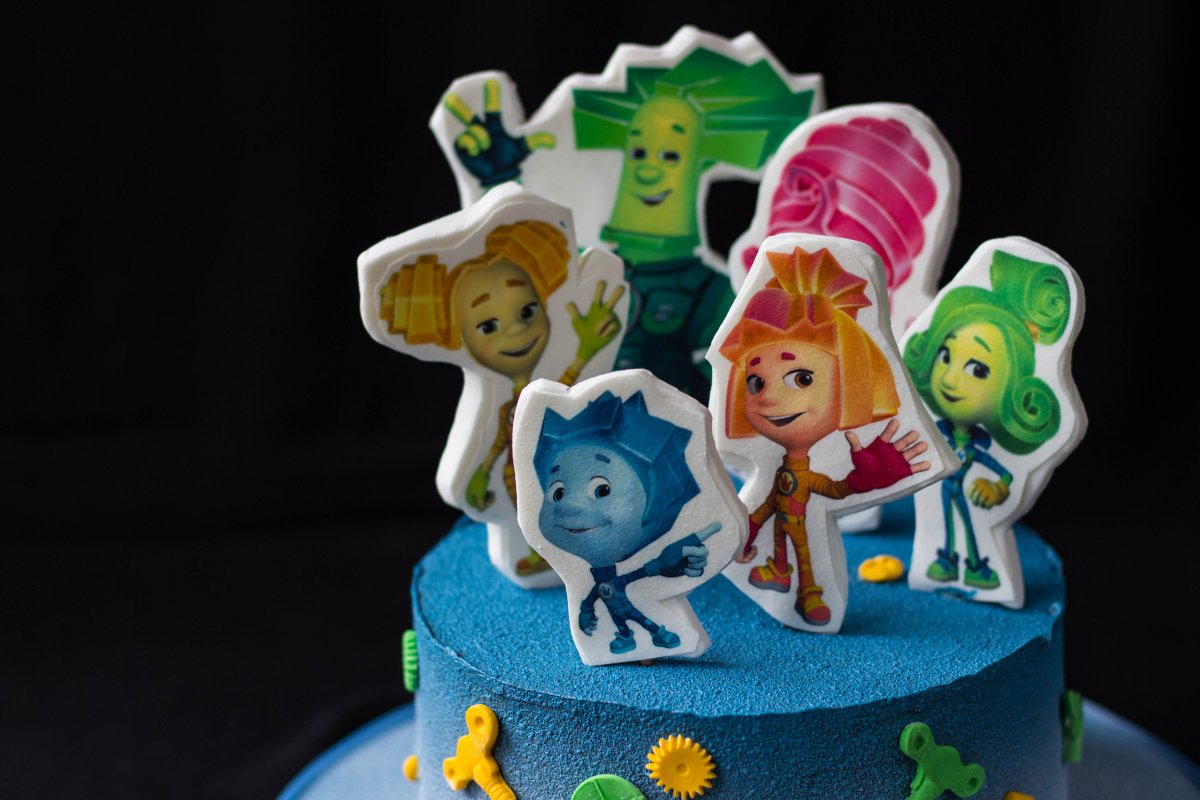 Торт Фиксики для мальчика 7 лет