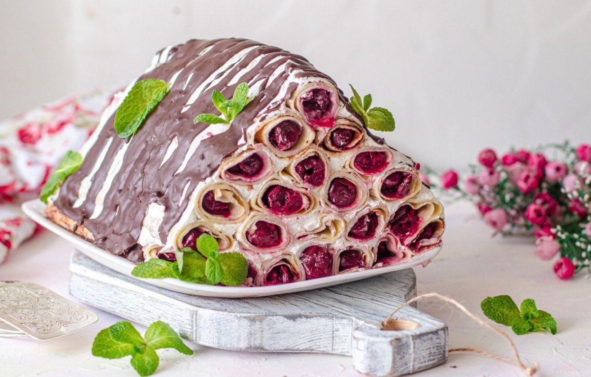 Торт Панчо с ананасами