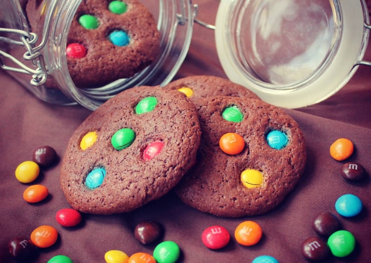 Печенье с " m&m`s"