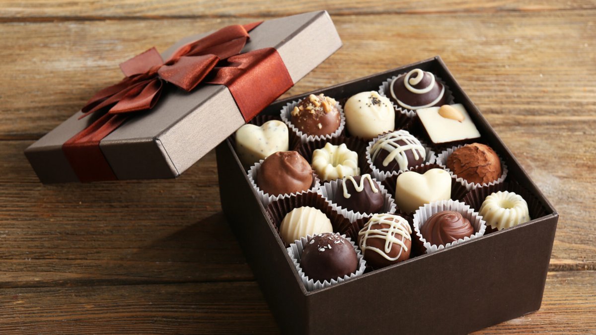 Шоколадный набор в коробке