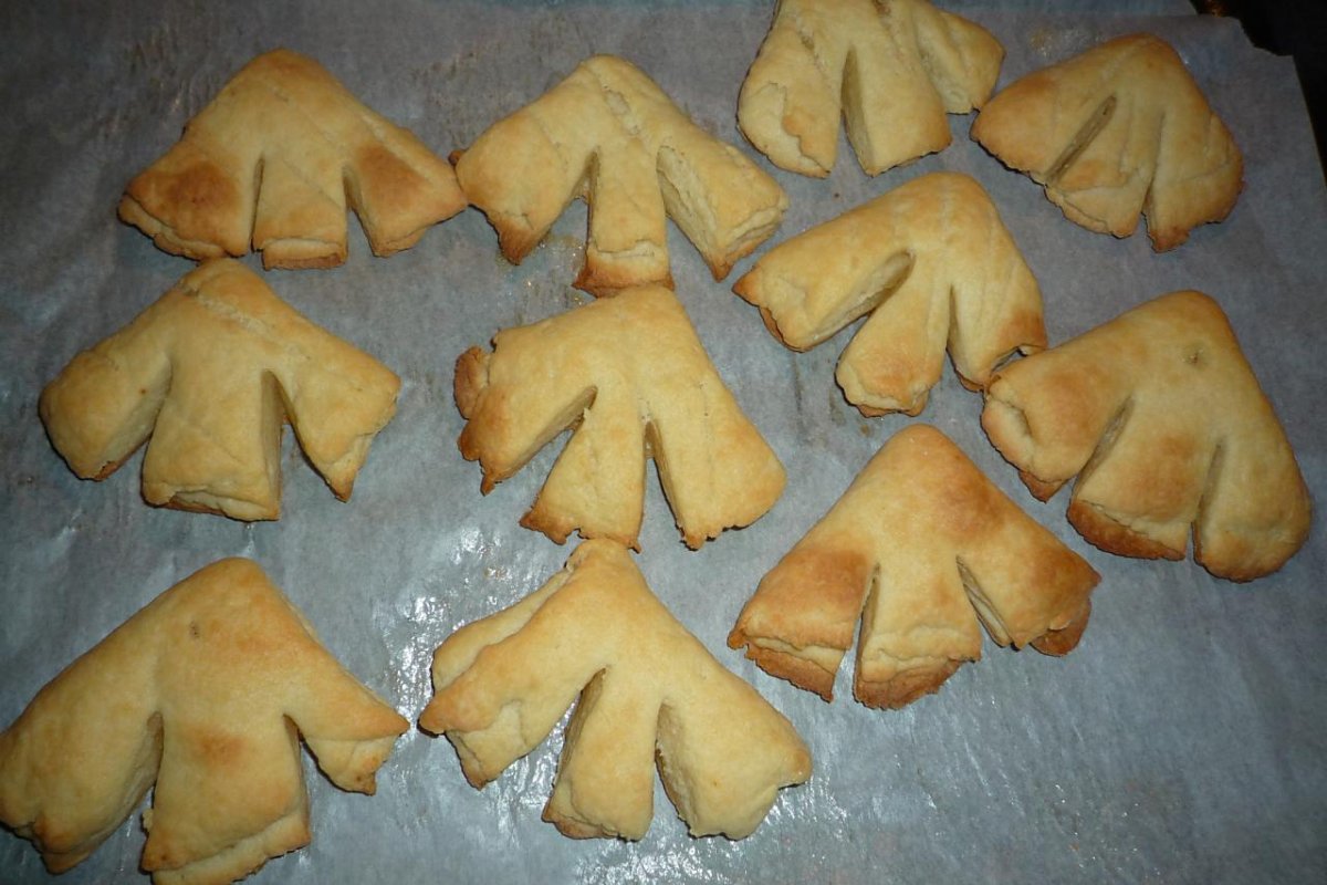 Печенье гусиные лапки Марты Стюарт