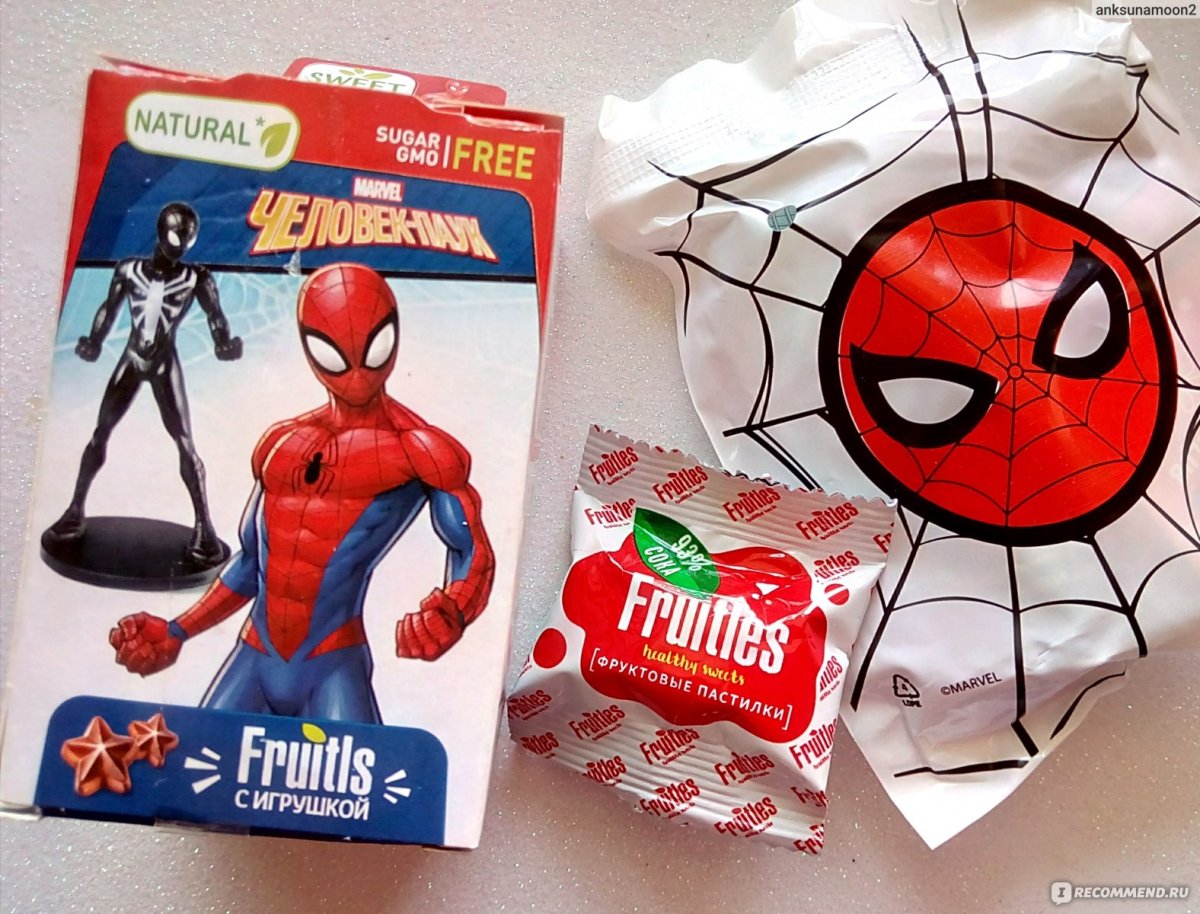 Spider man конфеты