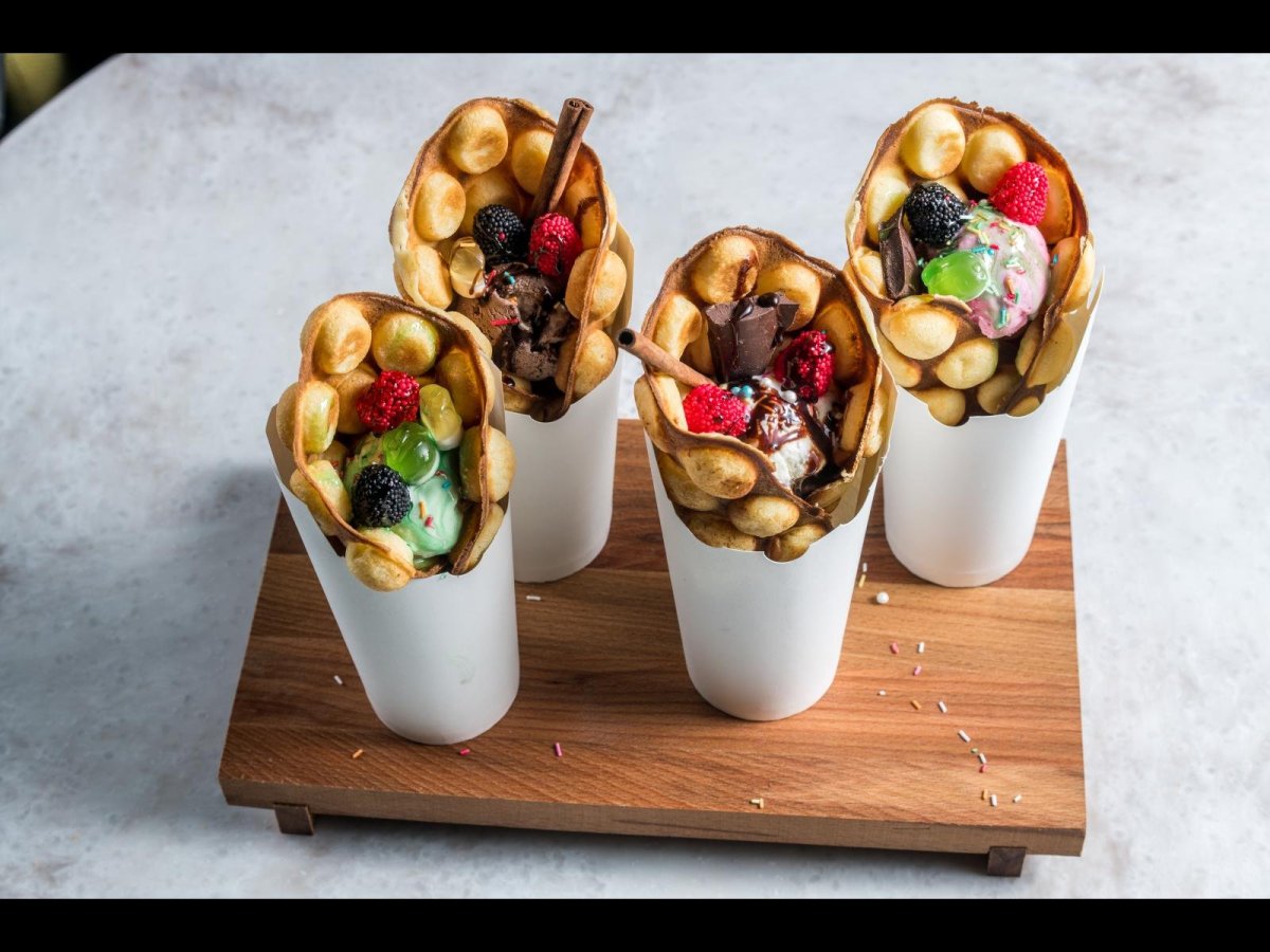 Гонконгские вафли Waffle