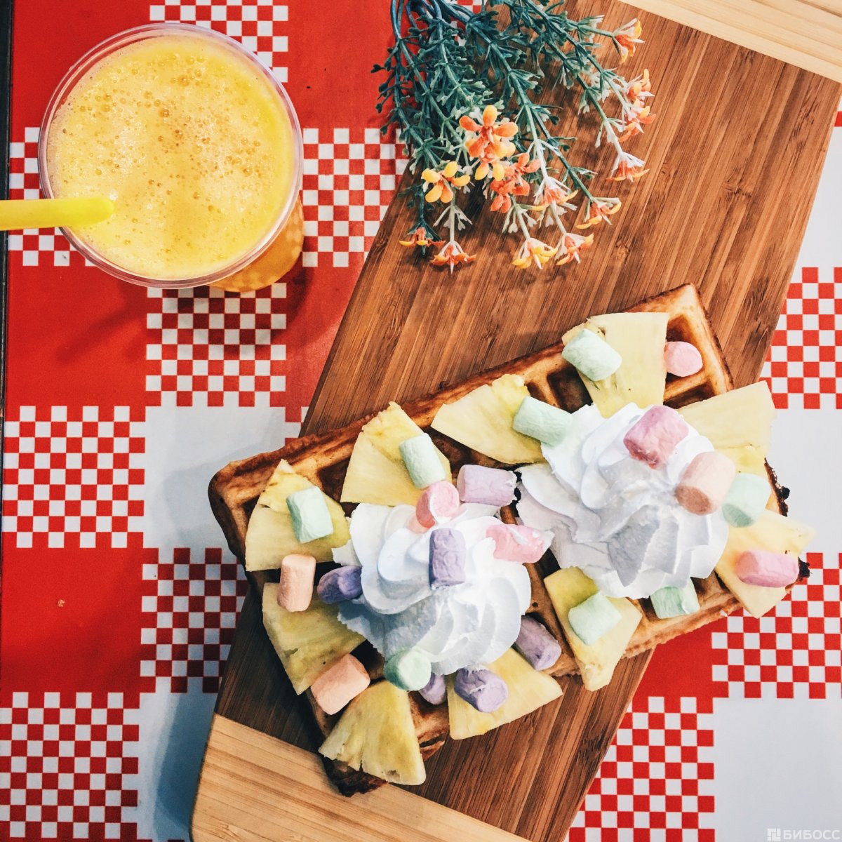 Мороженое Bubble Waffle